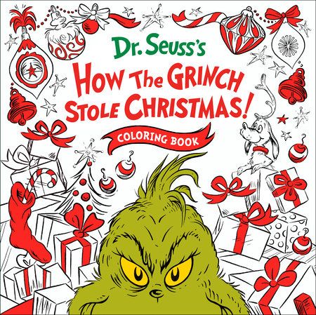 Cover of How the Grinch Stole Christmas! Coloring Book