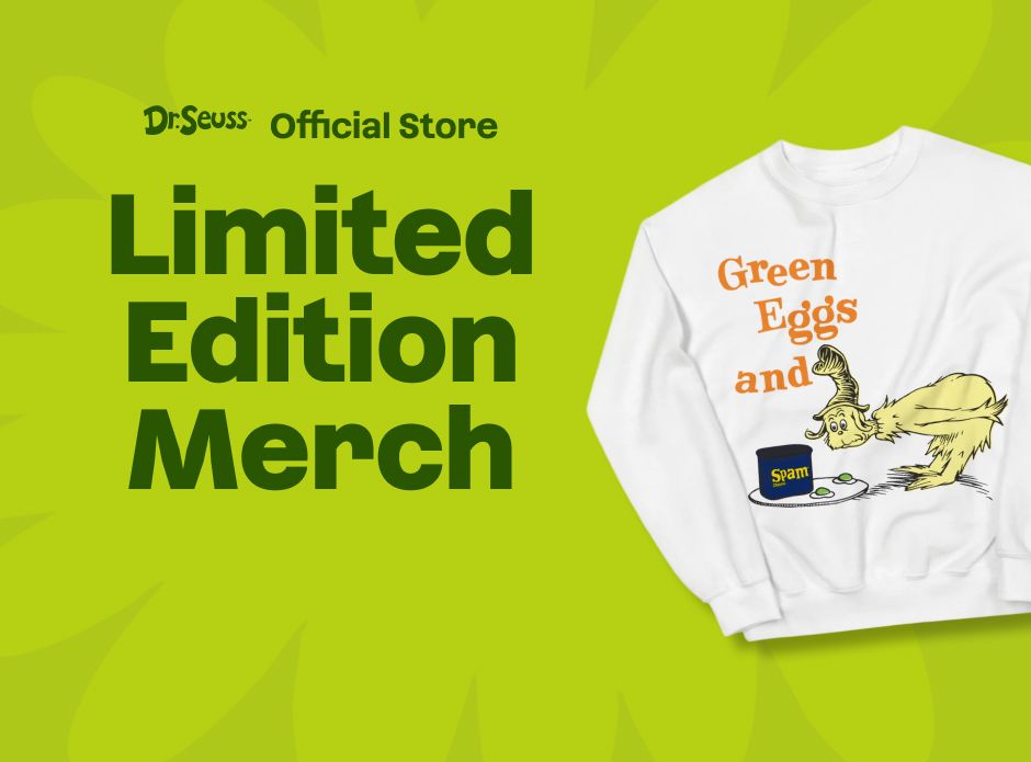 Dr. Seuss Official Store. Limited Edition Merch.