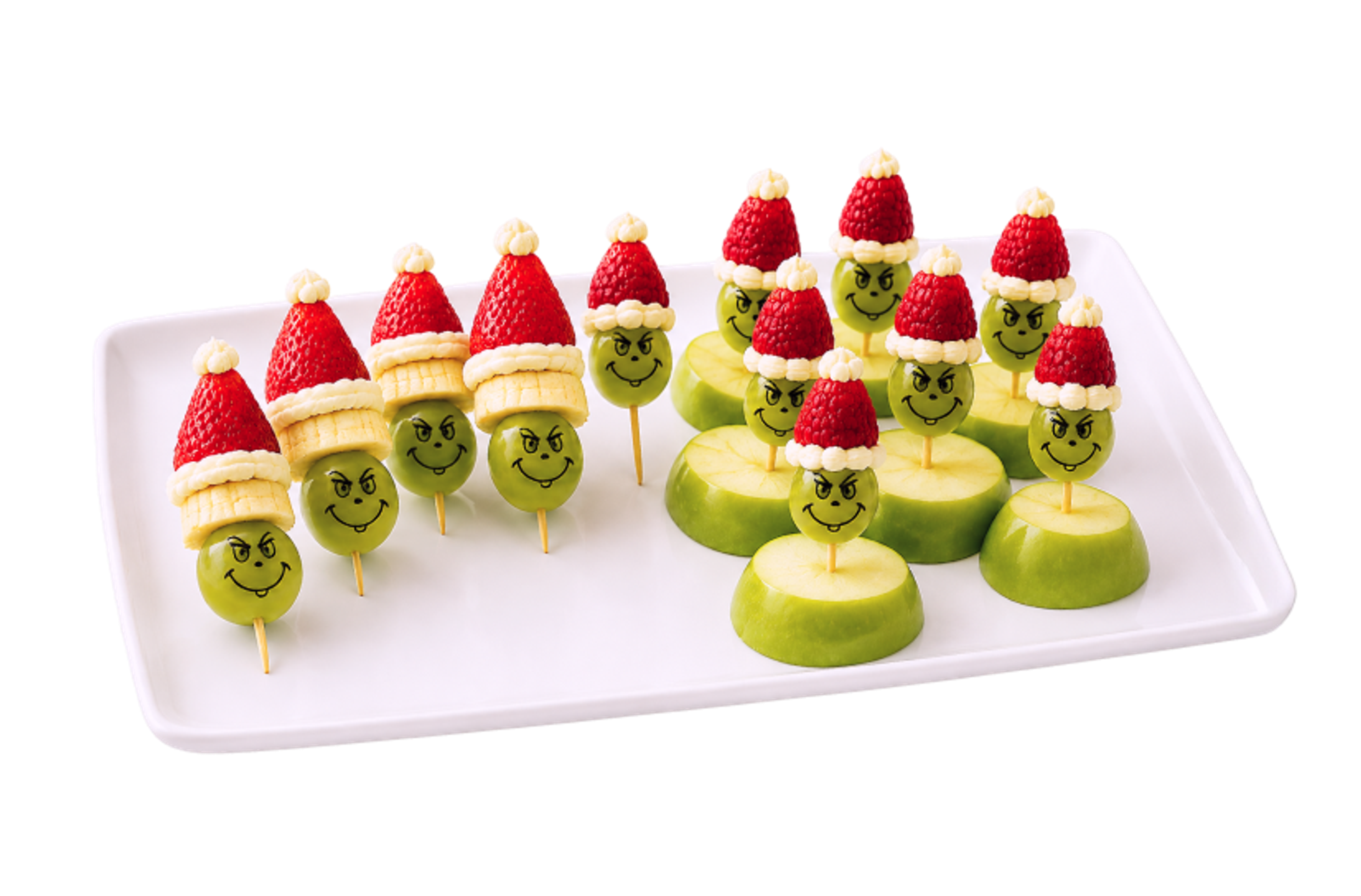 Santy Claus Grinch Treats