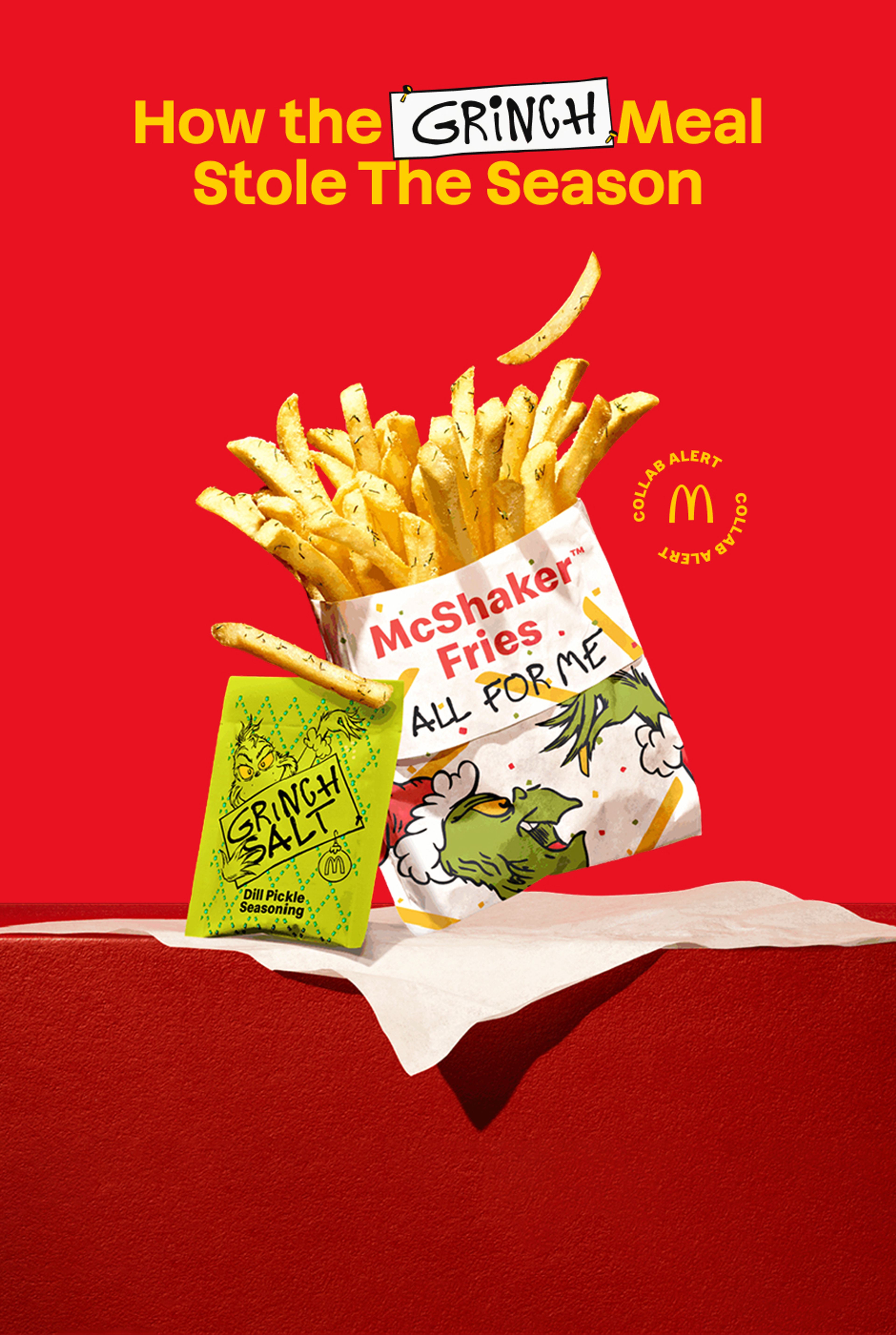 How The Grinch Meal Stole The Season a McDonald's Collaboration