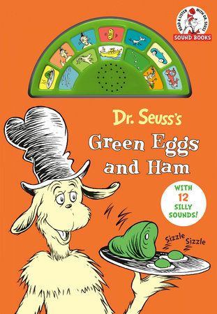 Cover of Dr. Seuss's Green Eggs and Ham with 12 Silly Sounds!