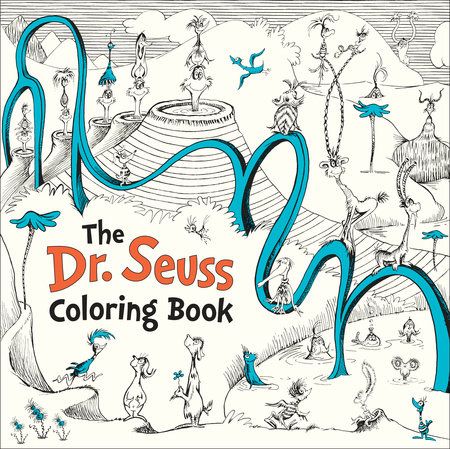 Cover of The Dr. Seuss Coloring Book