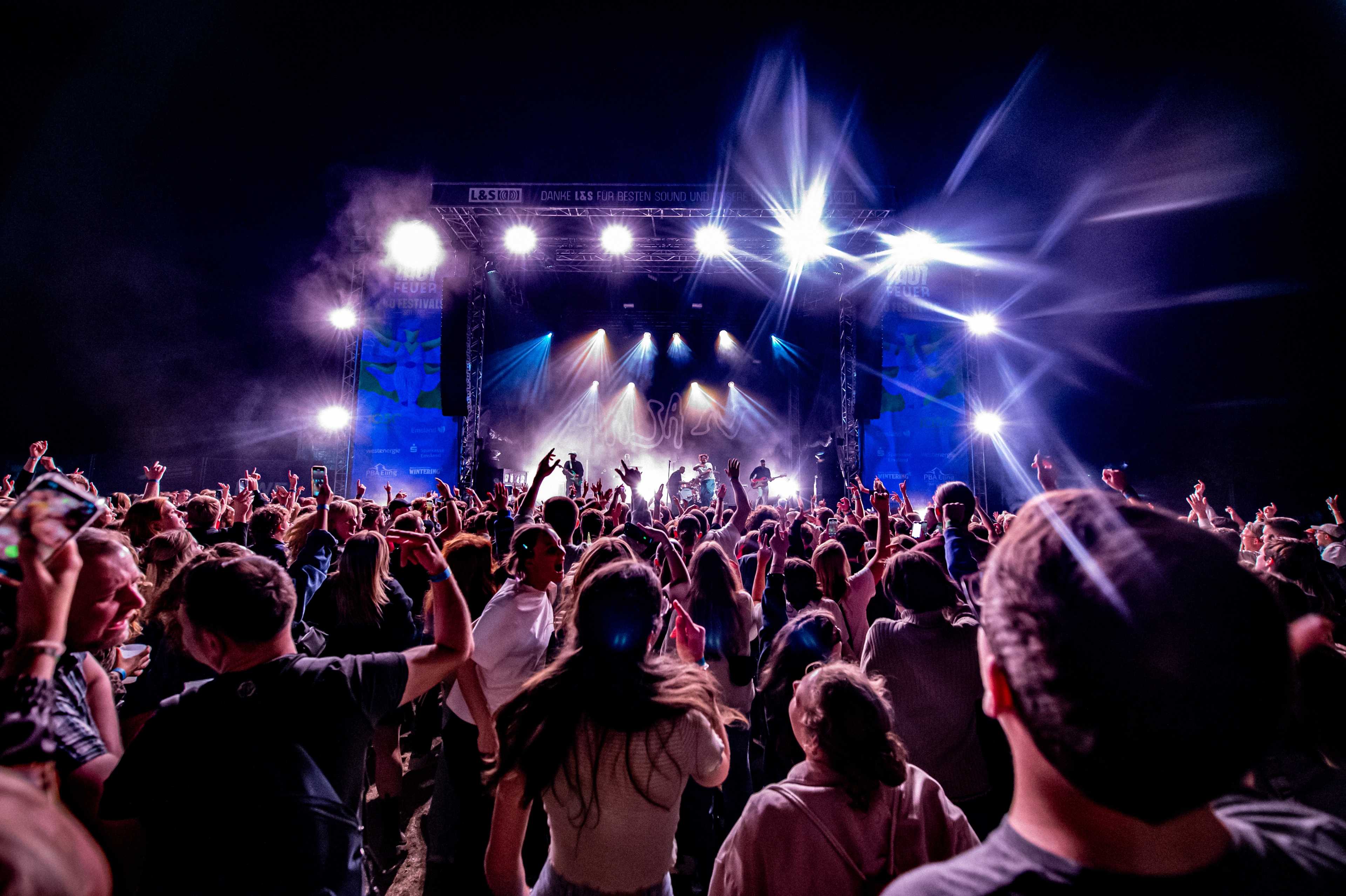 Bühnenbild Lautfeuer Festival