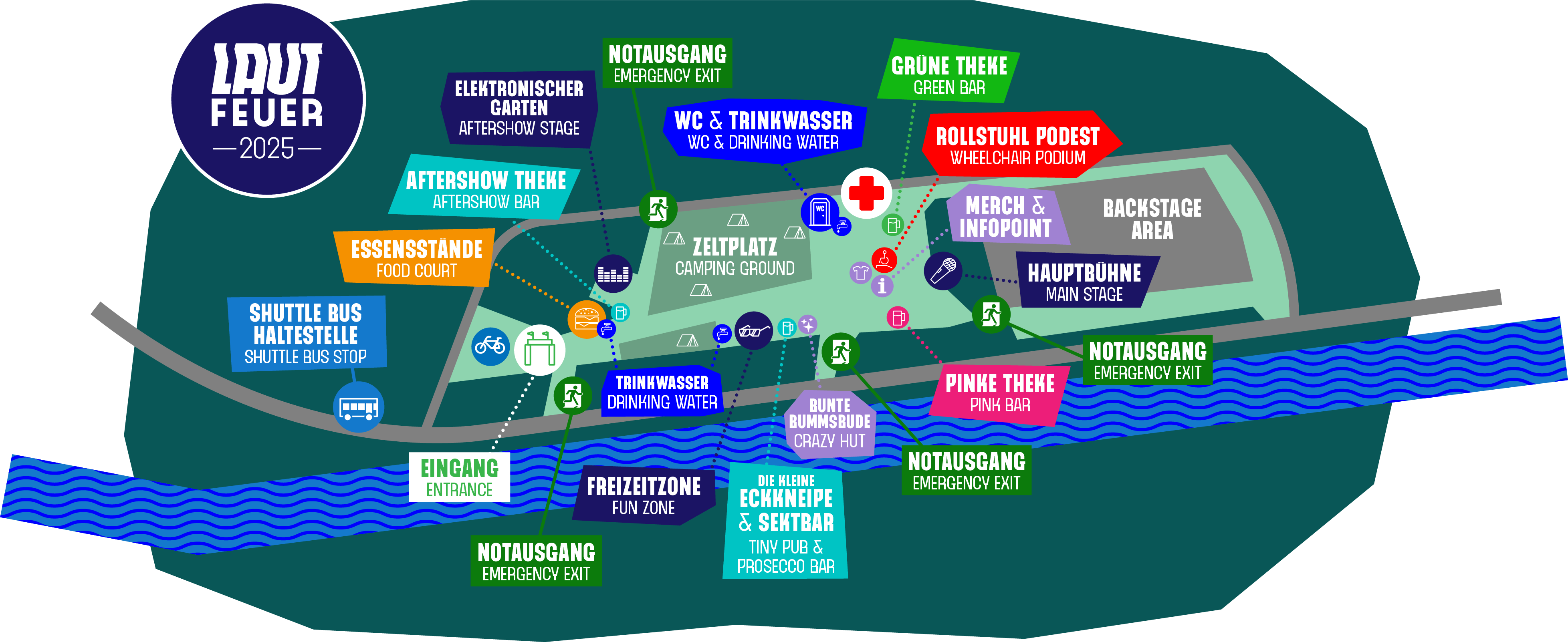 LAUTFEUER Geländeplan ab 2025