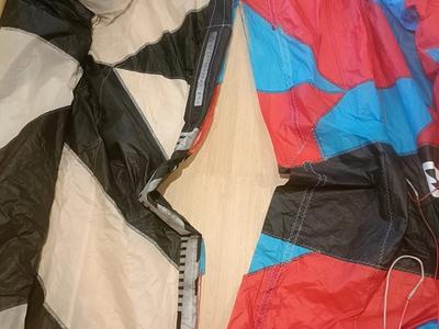 Réparation de foils de kite : mâts, ailes et fuselages - Guide technique