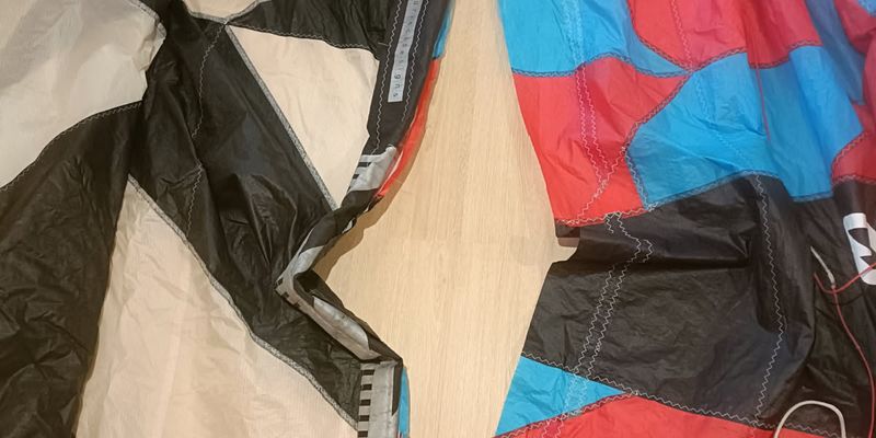 Réparation de foils de kite : mâts, ailes et fuselages - Guide technique