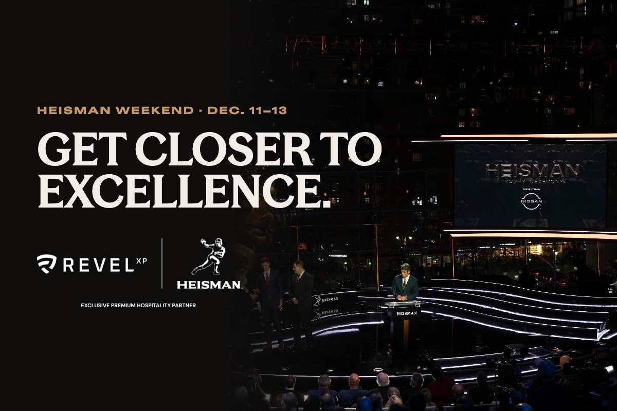Heisman and REVELxp Partner to Offer Premium Fan Access to Heisman Weekend