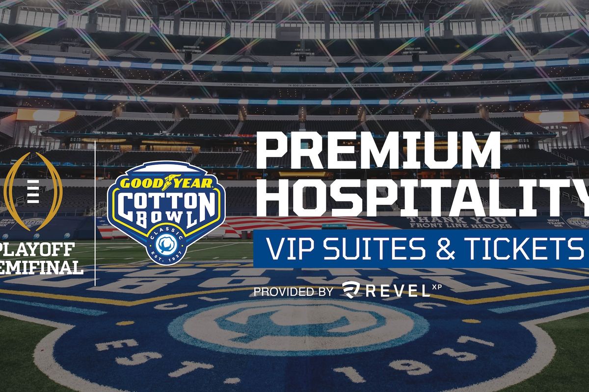 GOODYEAR COTTON BOWL CLASSIC SELECTS REVELXP AS OFFICIAL HOSPITALITY PROVIDER
