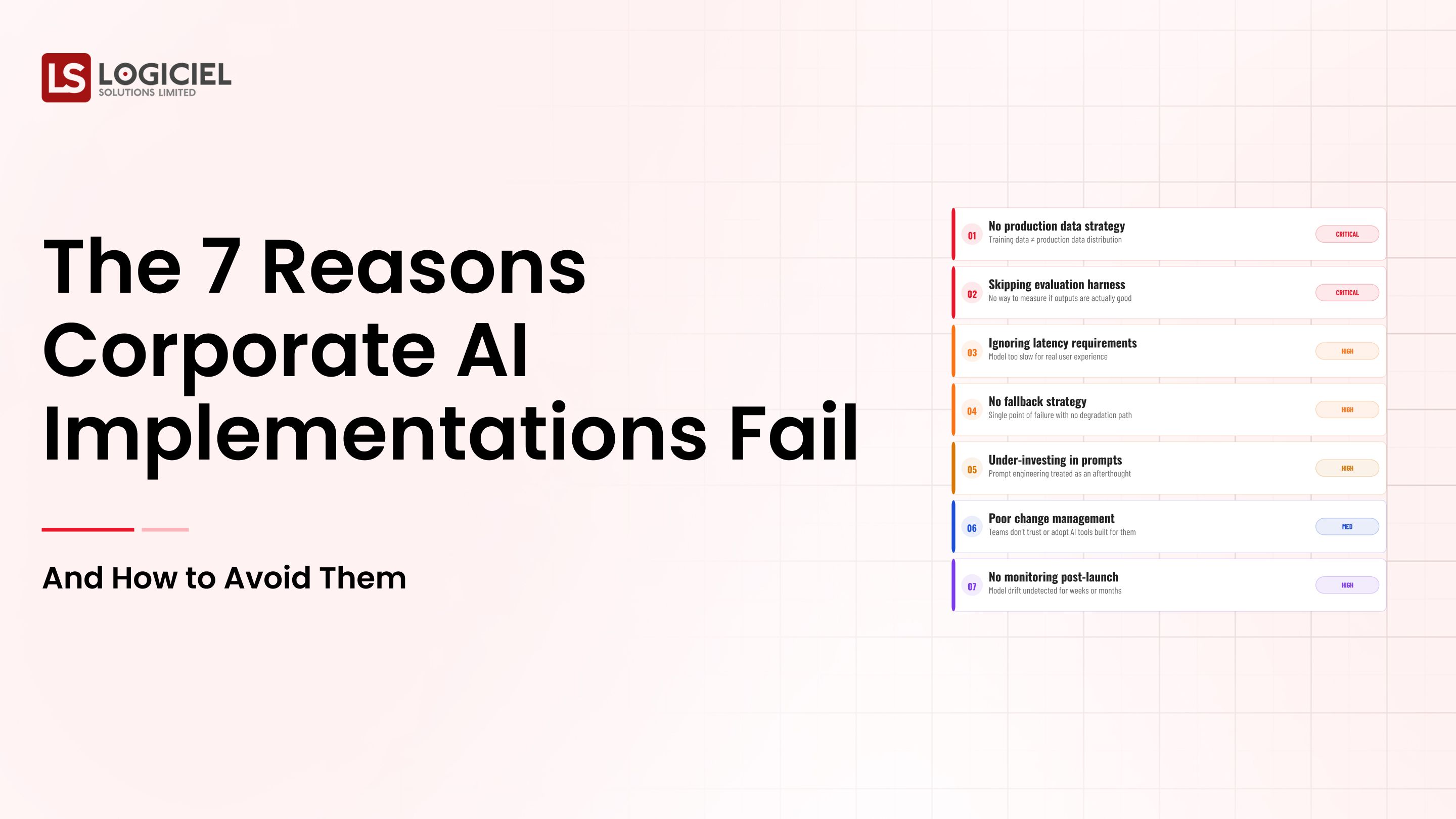 The 7 Reasons Corporate AI Implementations Fail (and How to Avoid Them)