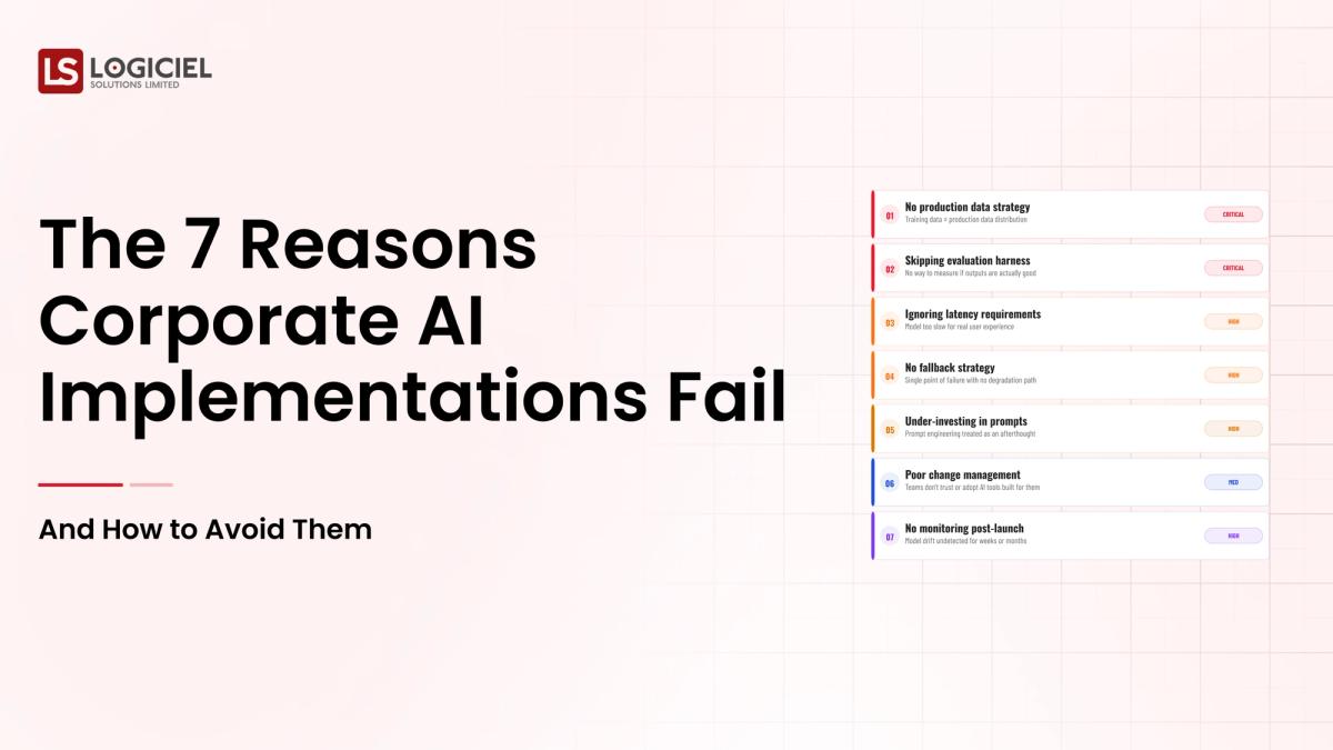The 7 Reasons Corporate AI Implementations Fail (and How to Avoid Them)