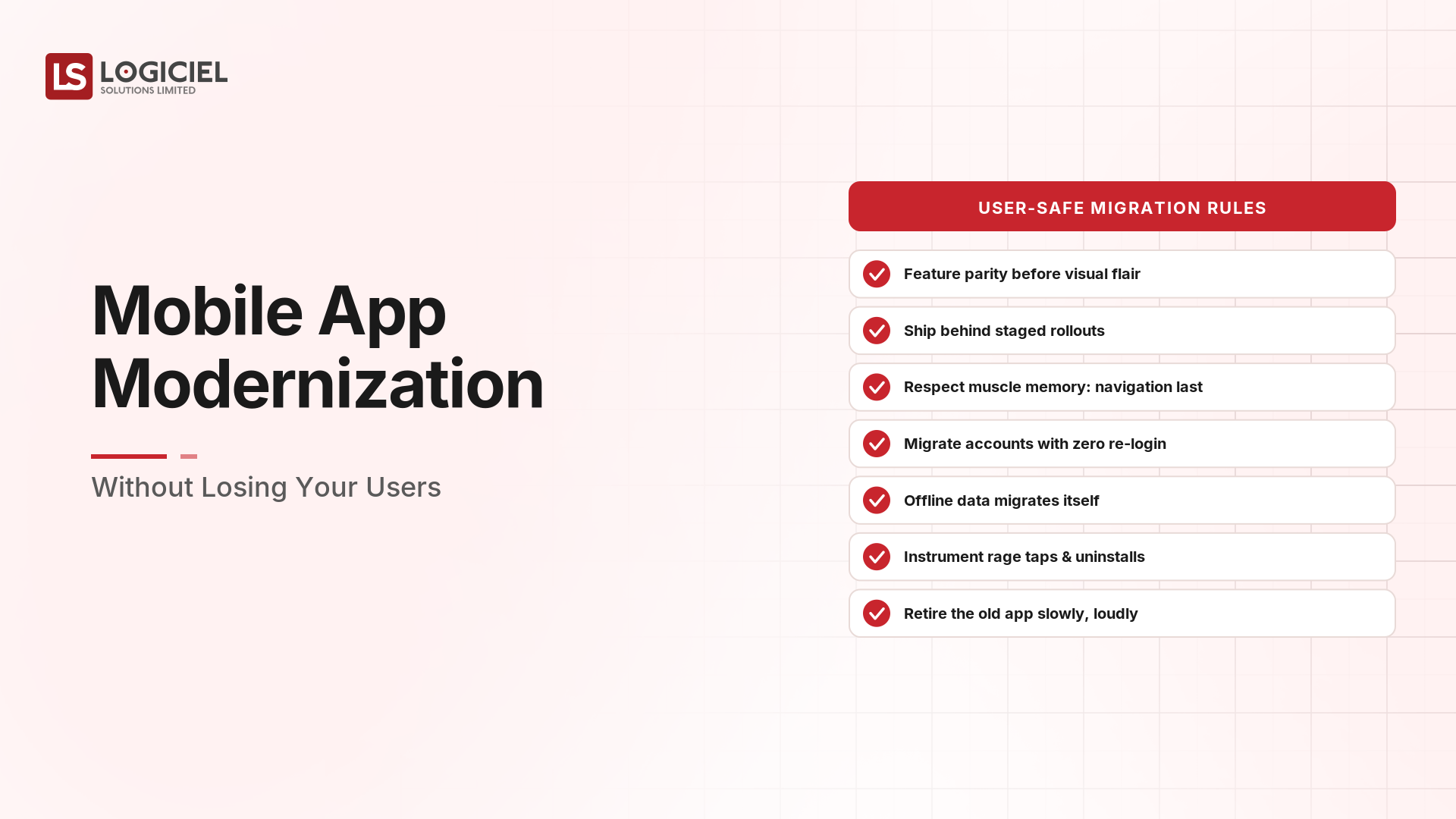 Mobile App Modernization Without Losing Your Users