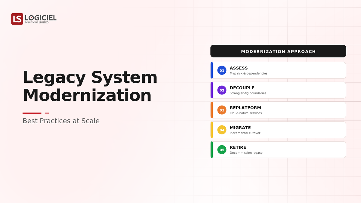 Best Practices for Legacy System Modernization at Scale