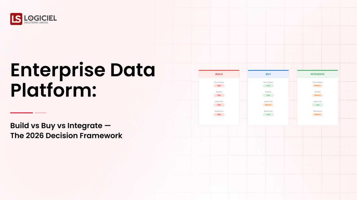 Enterprise Data Platform Decision Framework Build, Buy or Integrate