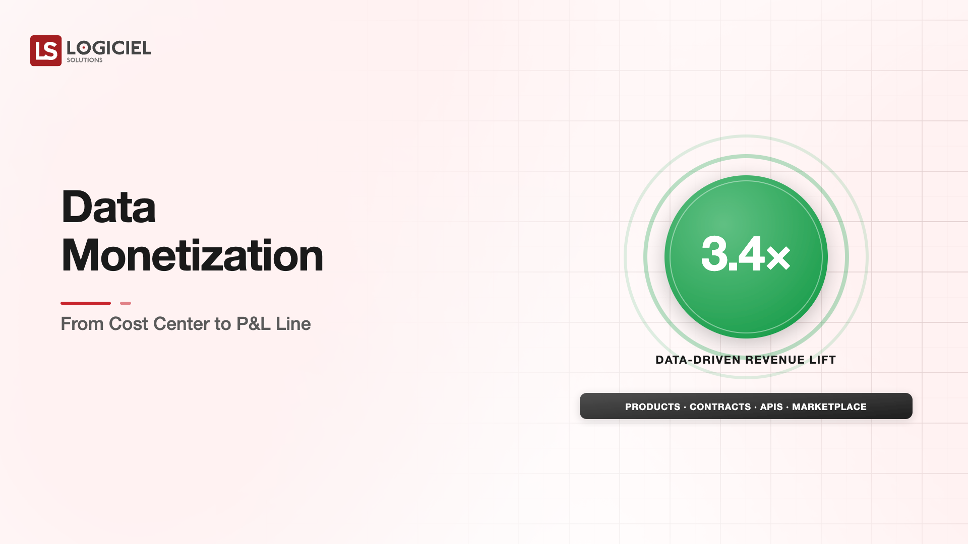 Data Monetization: From Cost Center to P&L Line