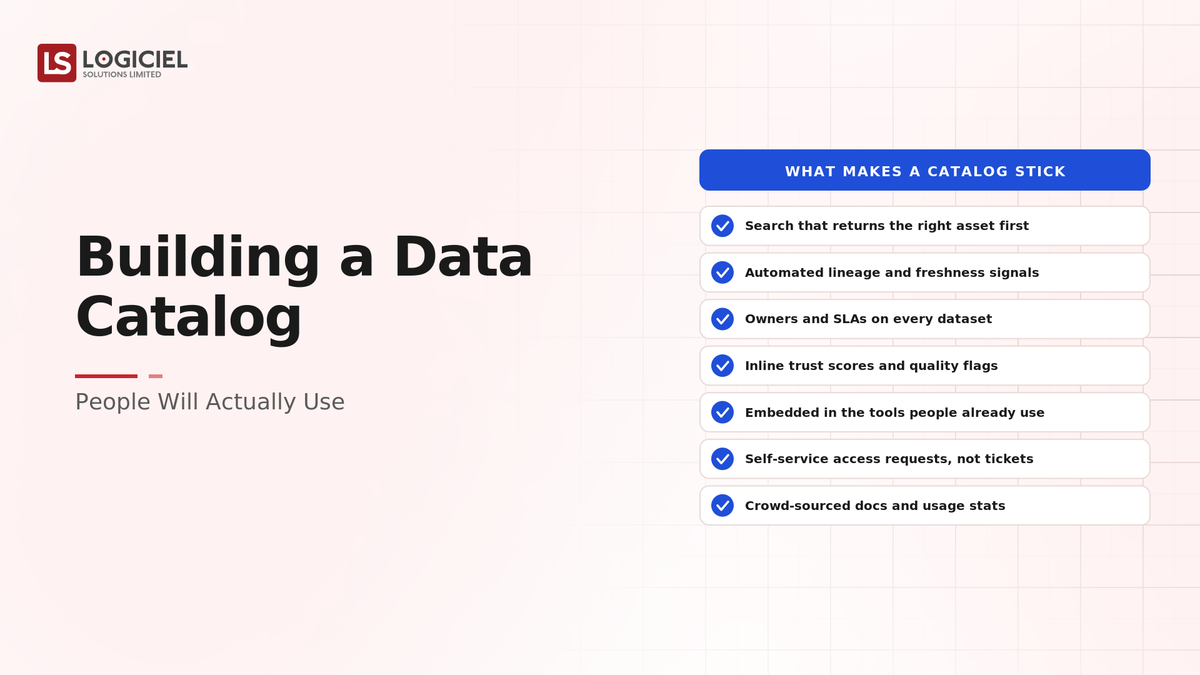 Building a Data Catalog People Actually Use