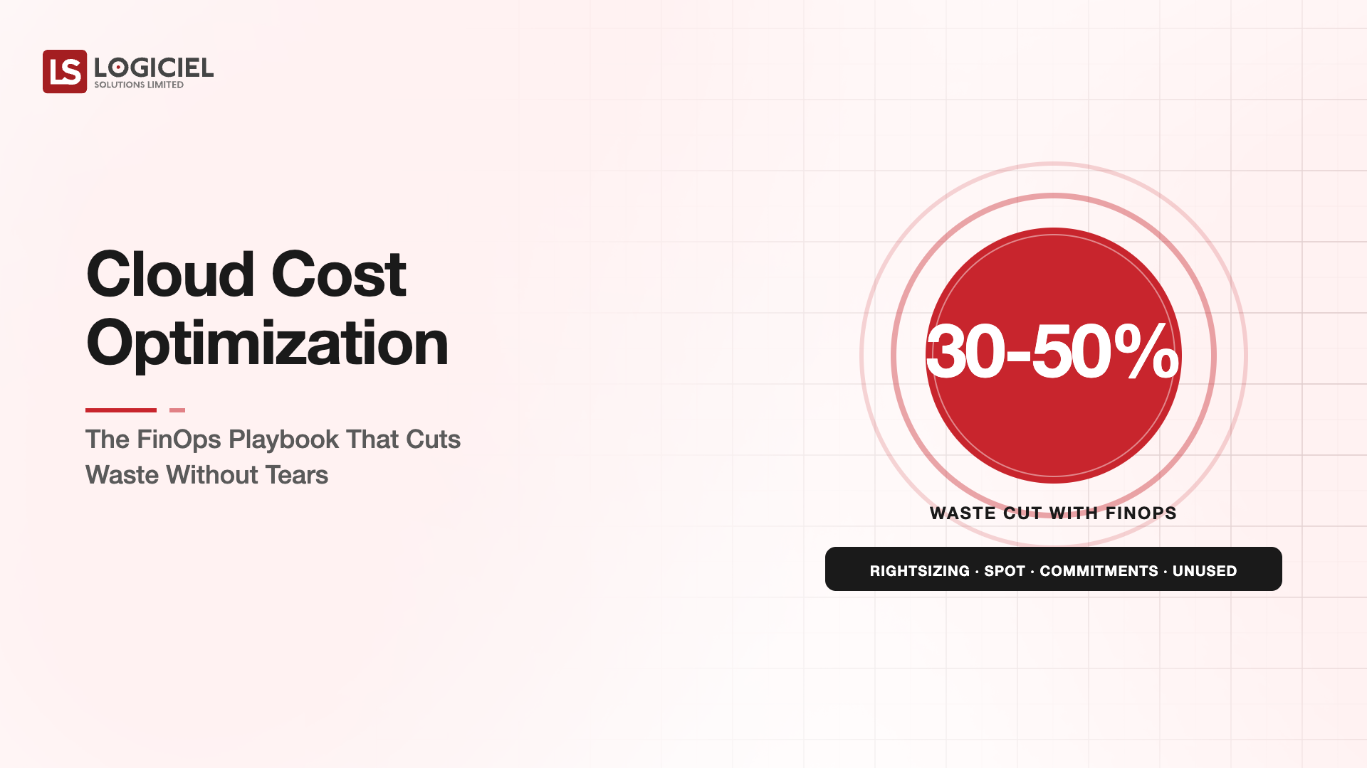 Cloud Cost Optimization The FinOps Playbook That Cuts Waste Without Tears