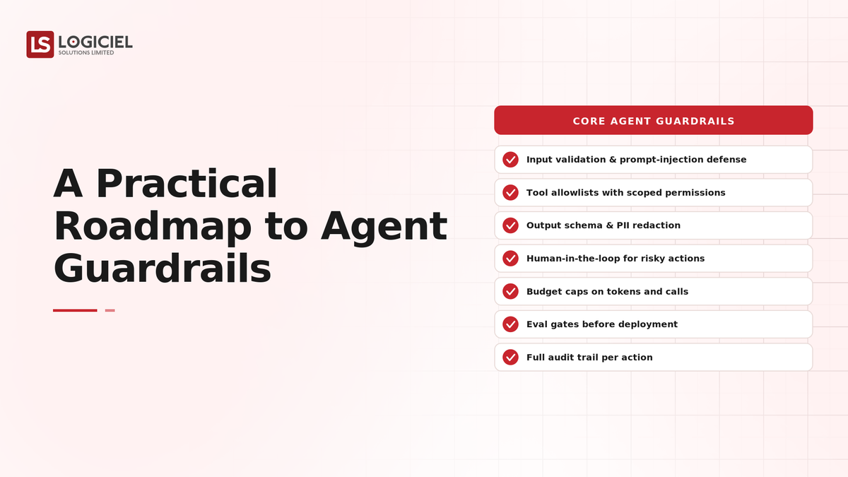 A Practical Roadmap to Agent Guardrails