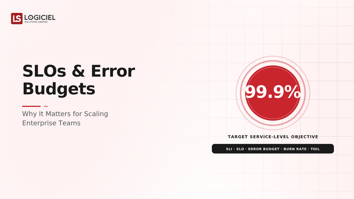Why SLOs and Error Budgets Matter for Scaling Enterprise Teams