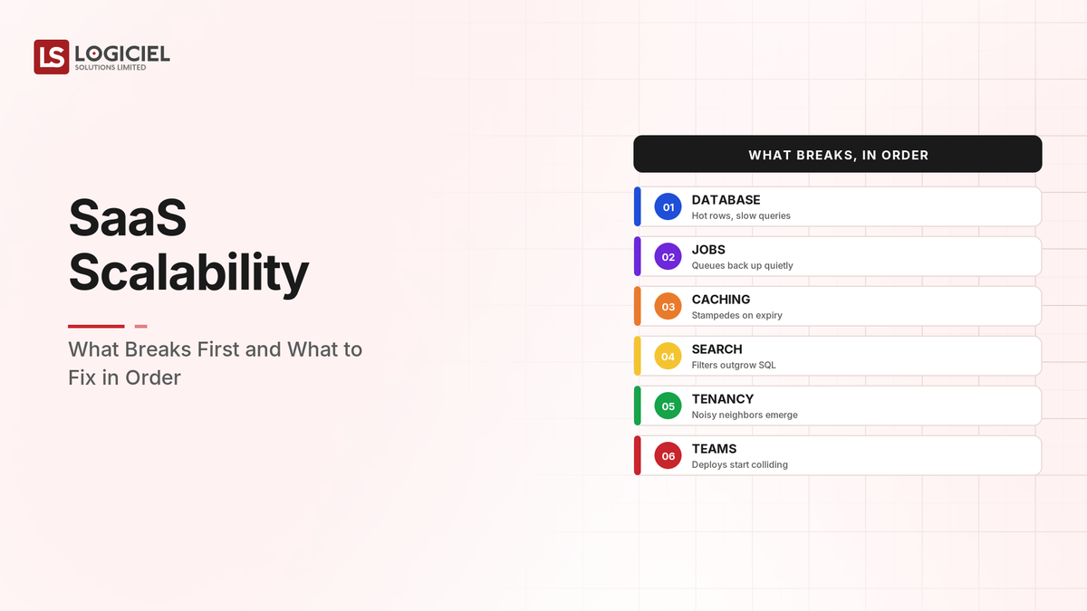 SaaS Scalability: What Breaks First and What to Fix in Order