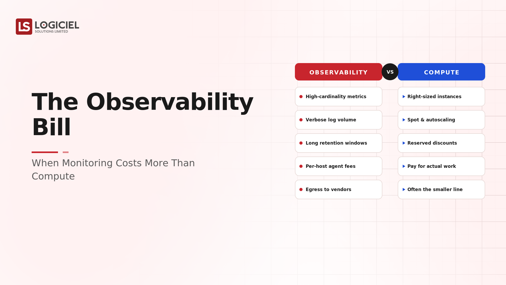 The Observability Bill: When Monitoring Costs More Than Compute