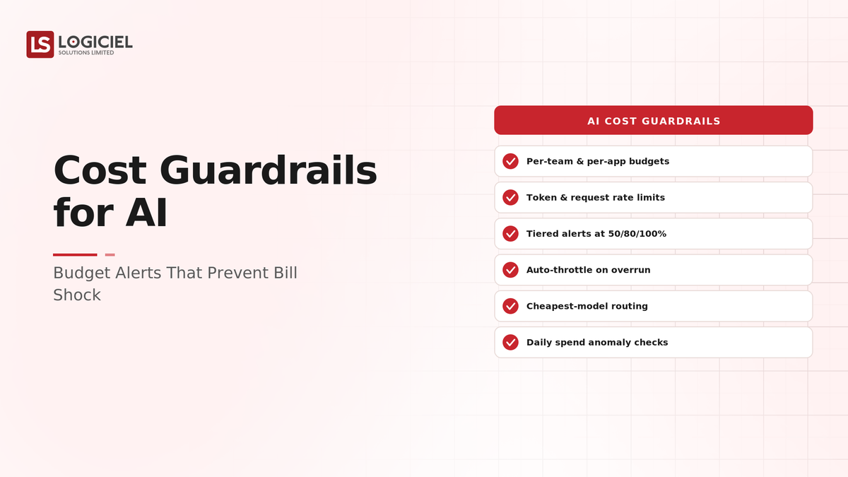 Cost Guardrails for AI: Budget Alerts That Prevent Bill Shock