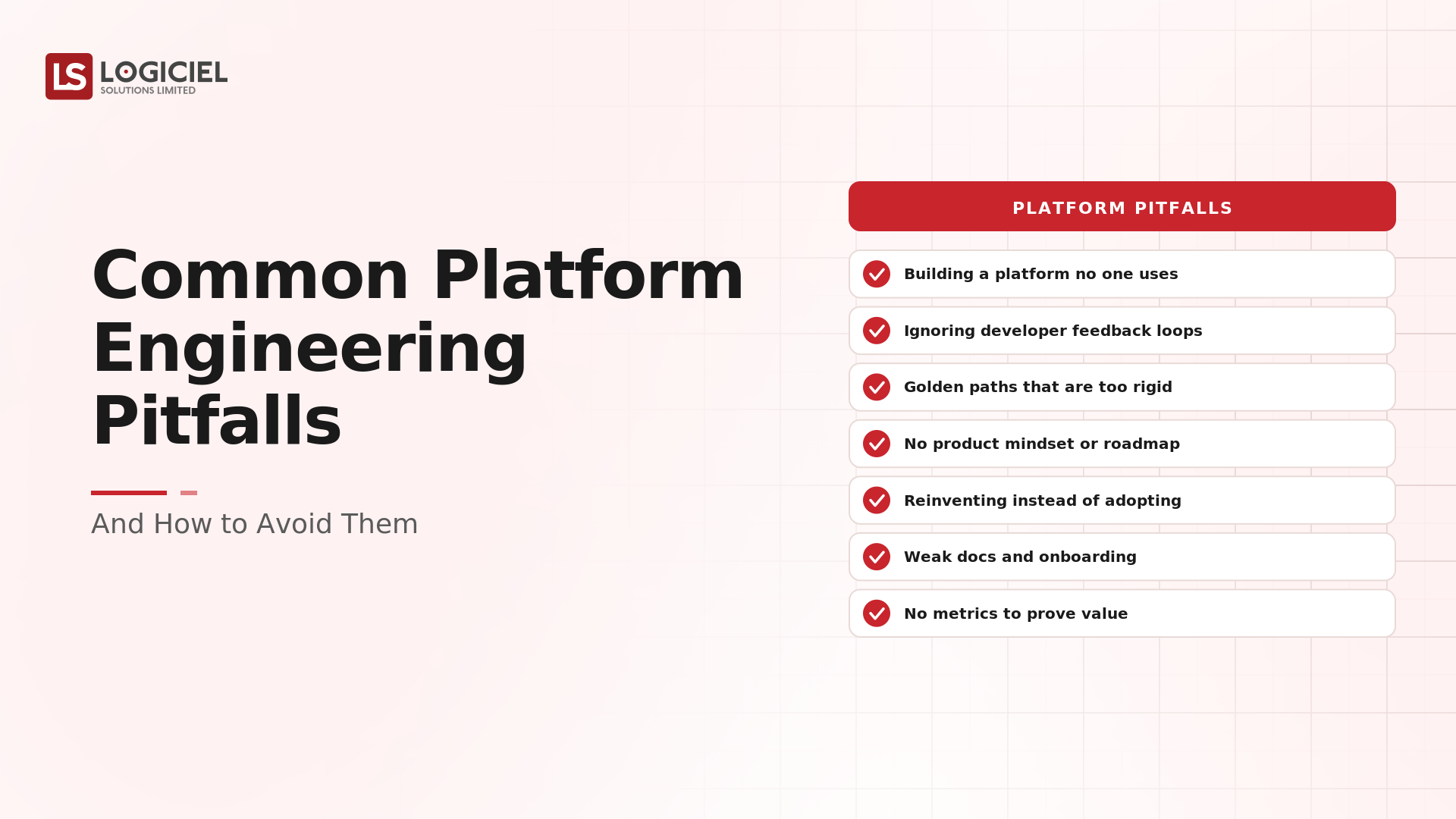 Common Platform Engineering Pitfalls (and How to Avoid Them)