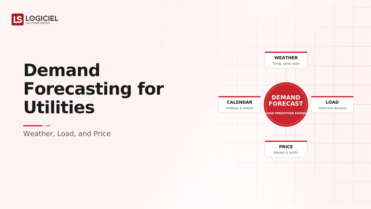 Demand Forecasting for Utilities: Weather, Load, and Price