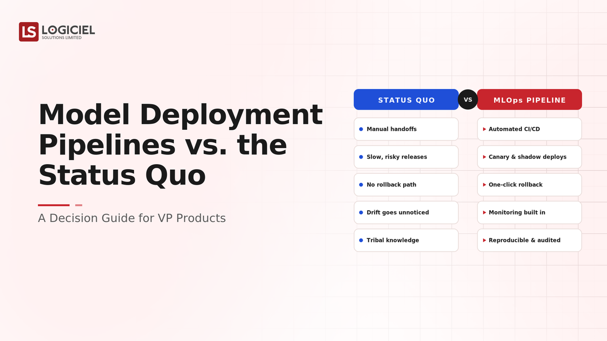 Model Deployment Pipelines vs. the Status Quo: A Decision Guide for VP Products