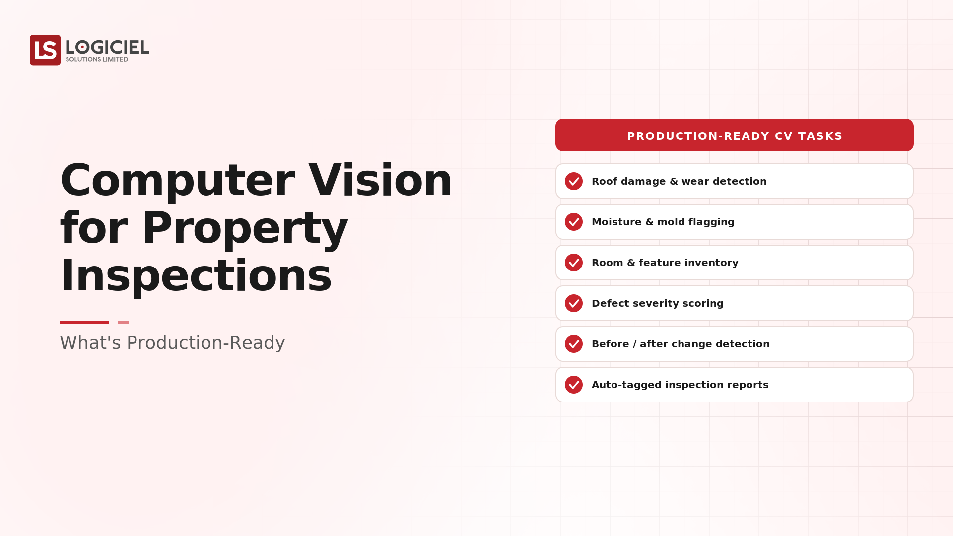 Computer Vision for Property Inspections: What's Production-Ready