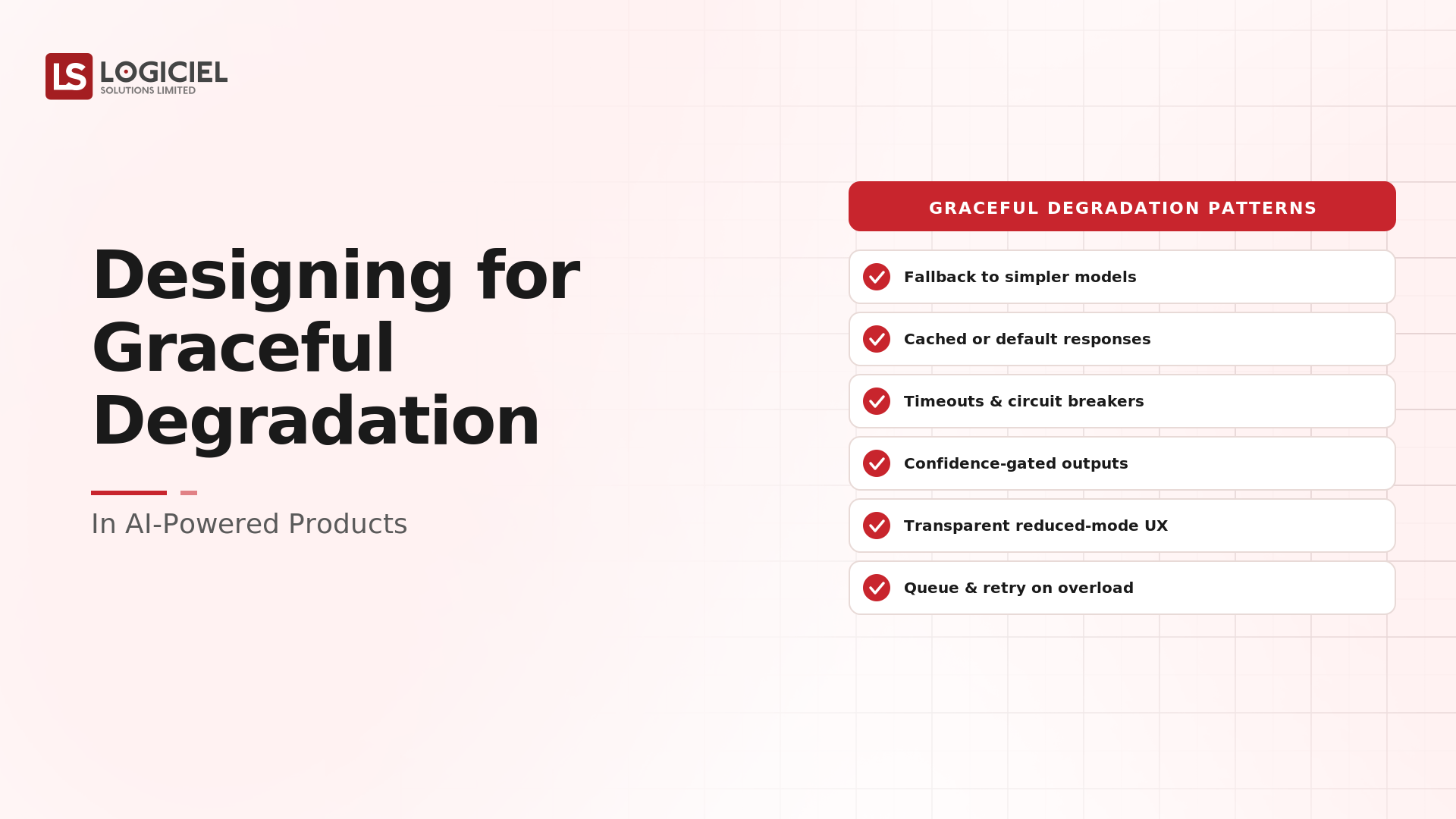 Designing for Graceful Degradation in AI-Powered Products
