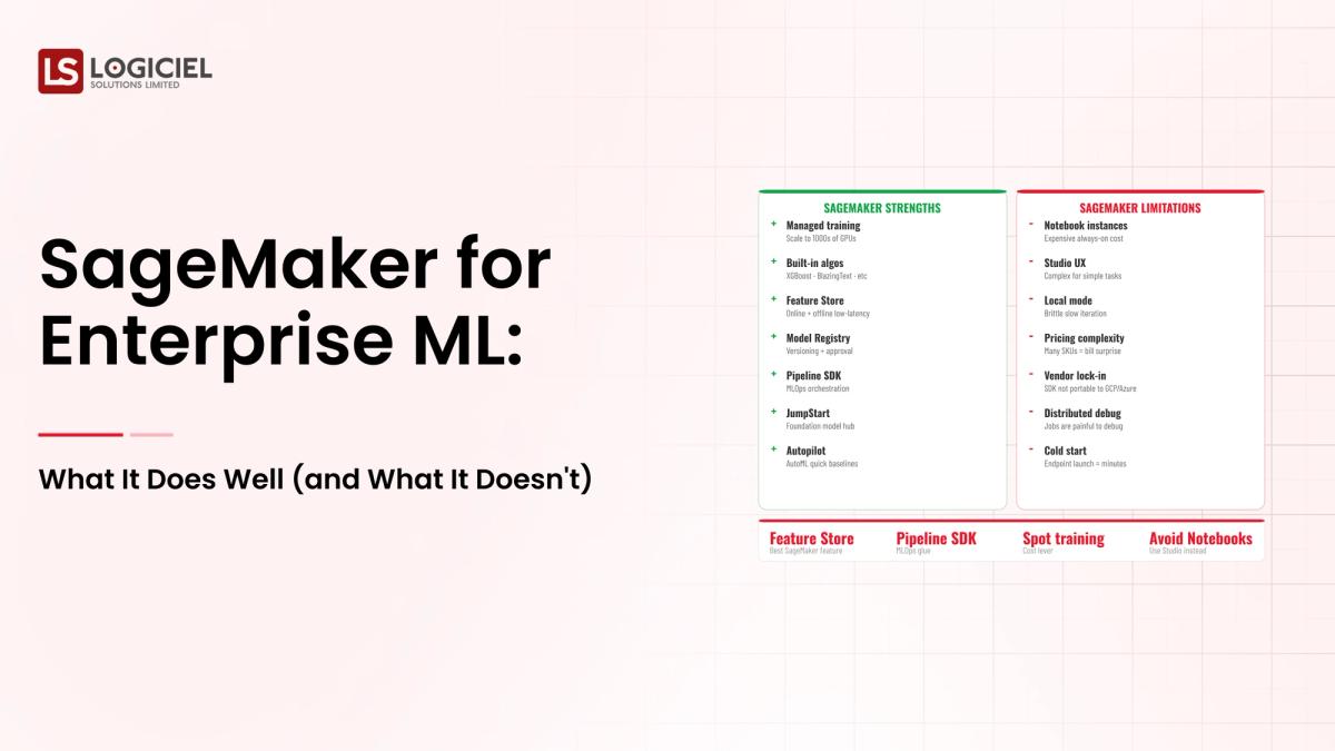 SageMaker for Enterprise ML: What It Does Well (and What It Doesn't)
