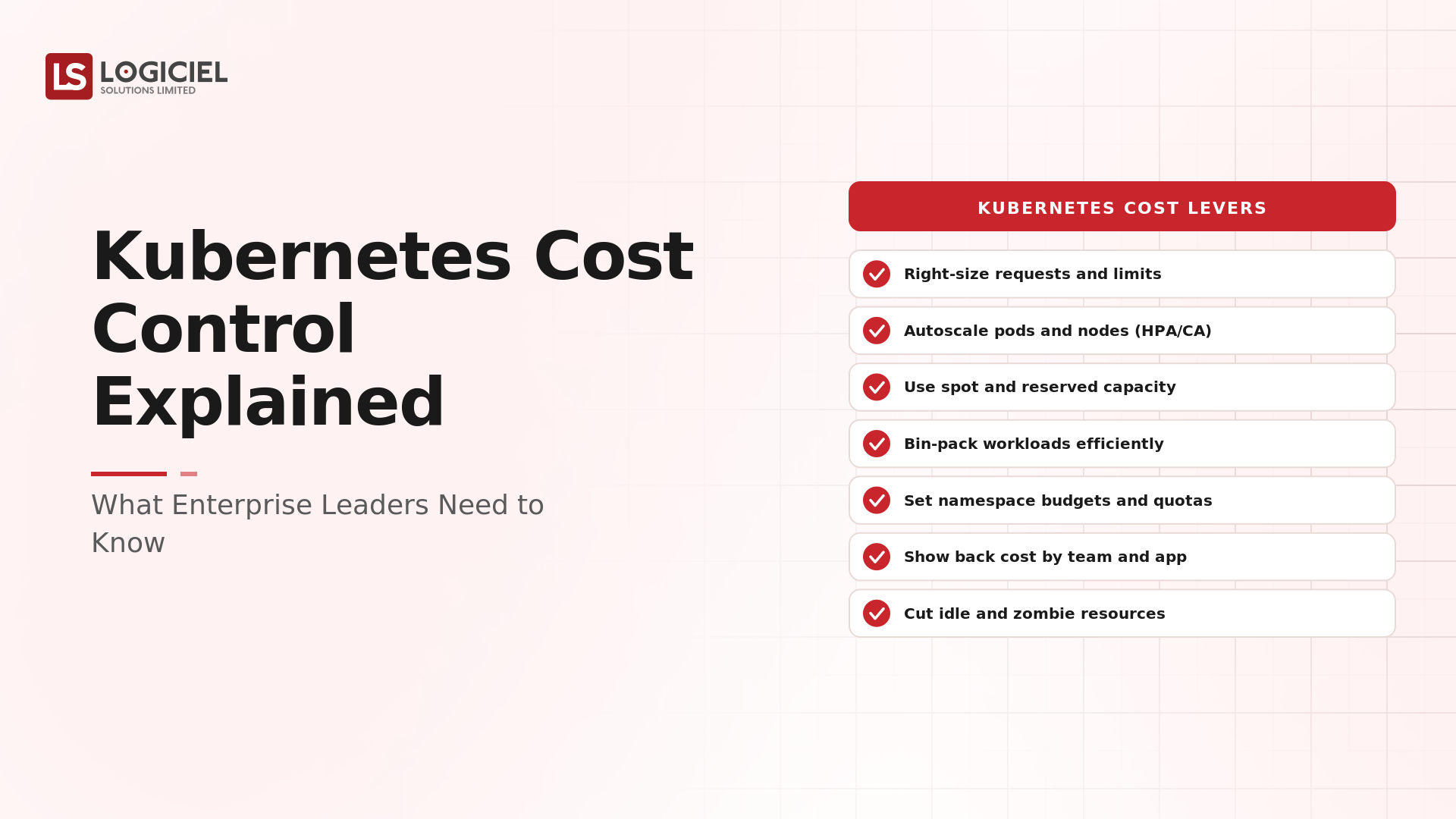 Kubernetes Cost Control Explained: What Enterprise Leaders Need to Know