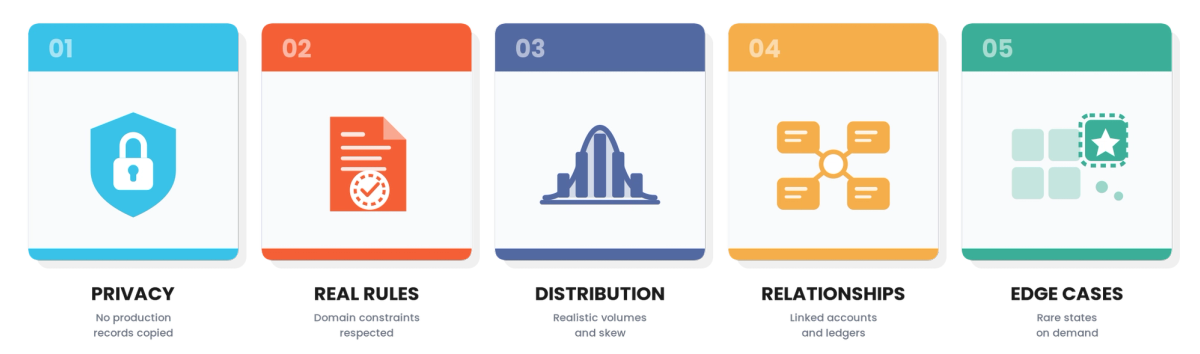 Synthetic Test Data for Fintech