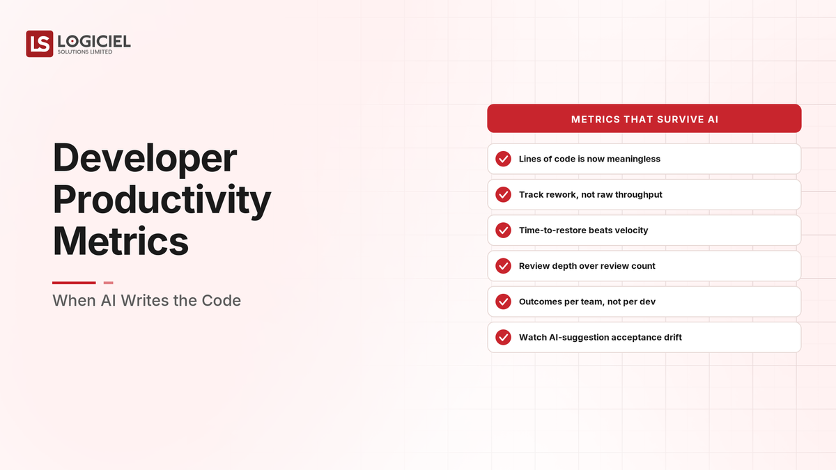 Developer Productivity Metrics When AI Writes the Code
