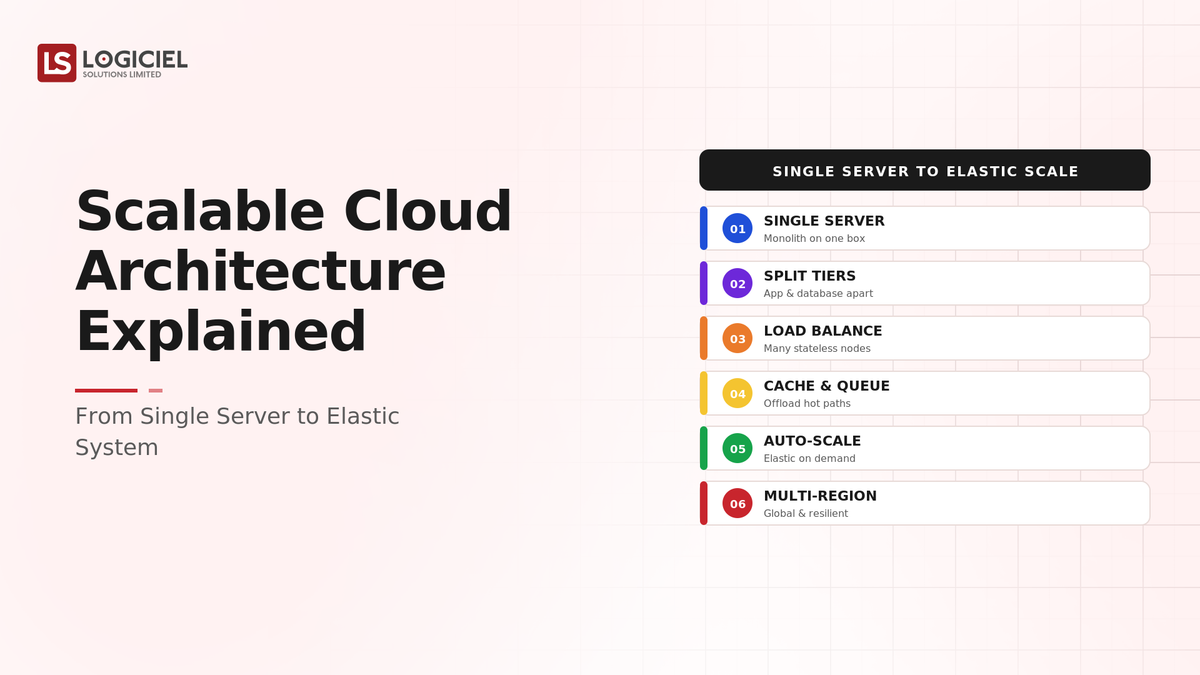 Scalable Cloud Architecture Explained: From Single Server to Elastic System