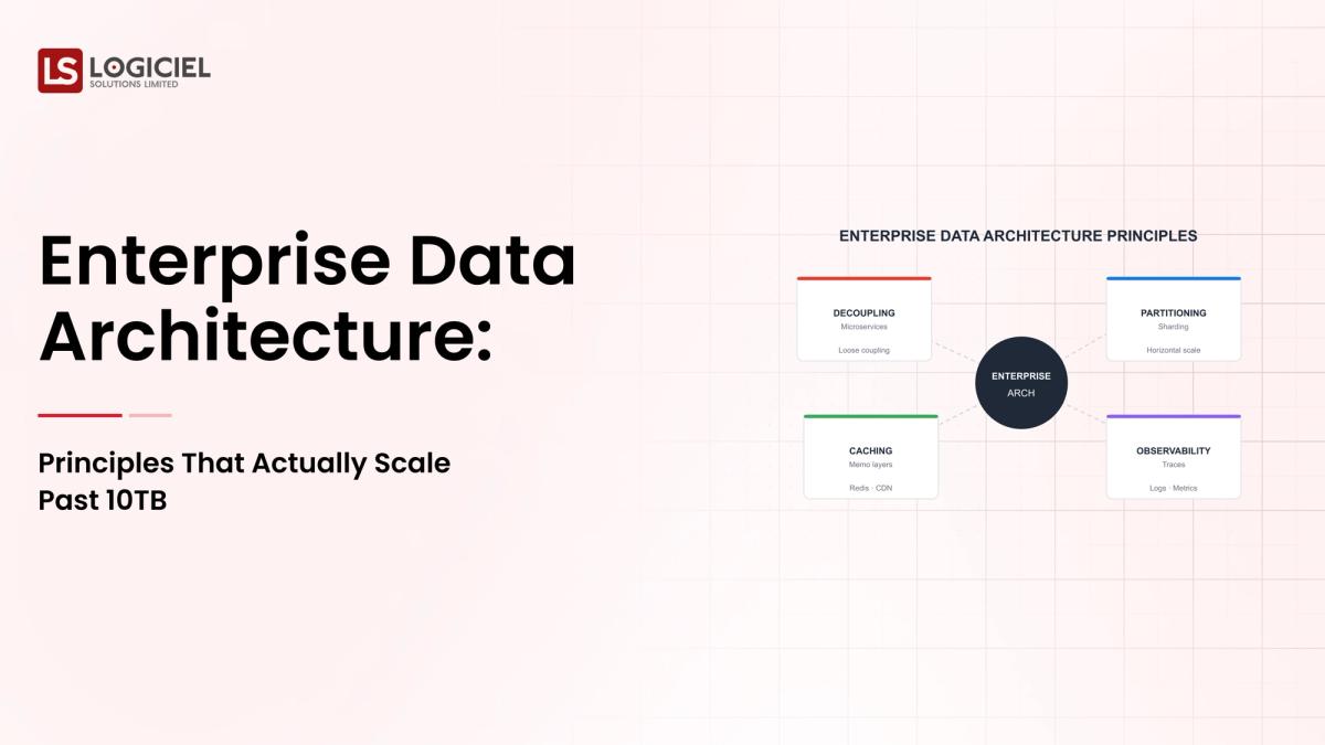 Enterprise Data Architecture: Principles That Actually Scale Past 10TB