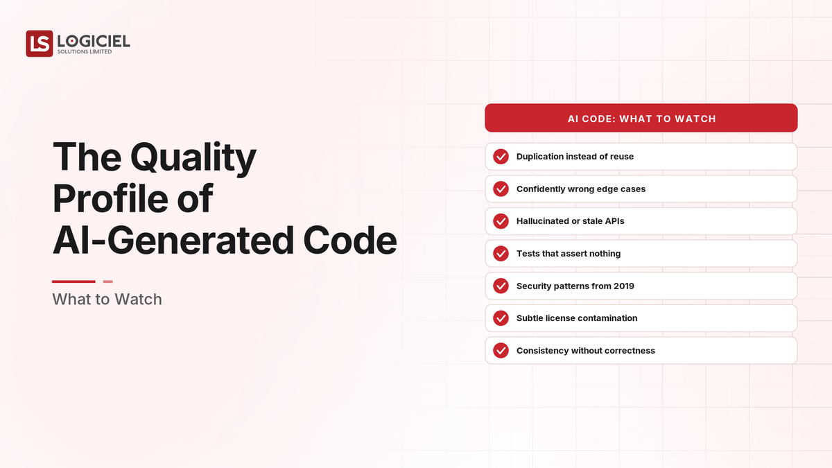 The Quality Profile of AI-Generated Code: What to Watch