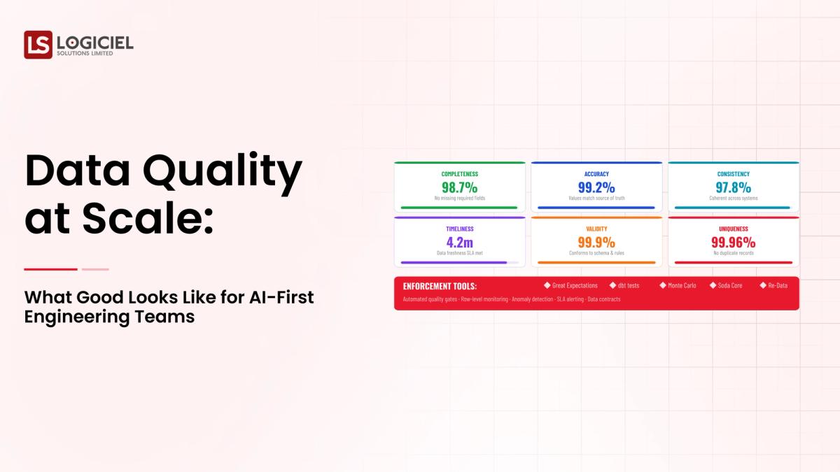 Data Quality at Scale: What Good Looks Like for AI-First Engineering TeamsMeta Title: Large-Scale Data Quality: An Overview For AI-First Teams
