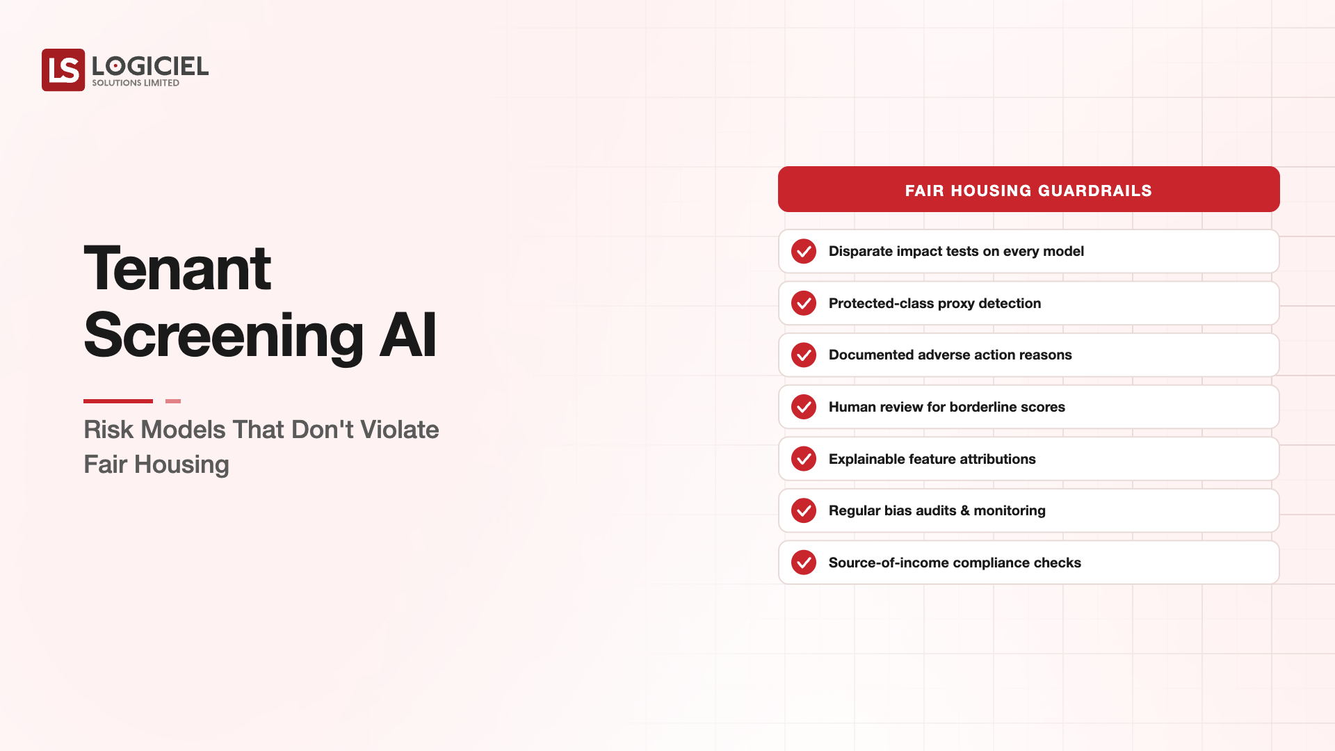 Tenant Screening AI: Risk Models That Don't Violate Fair Housing