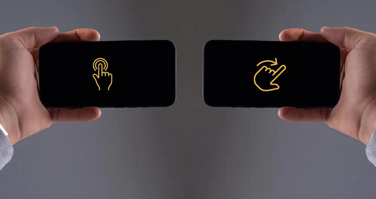 Tappable vs. Clickable Interactions Design