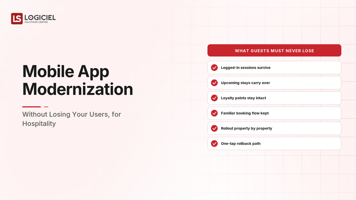 Mobile App Modernization Without Losing Your Users for Hospitality