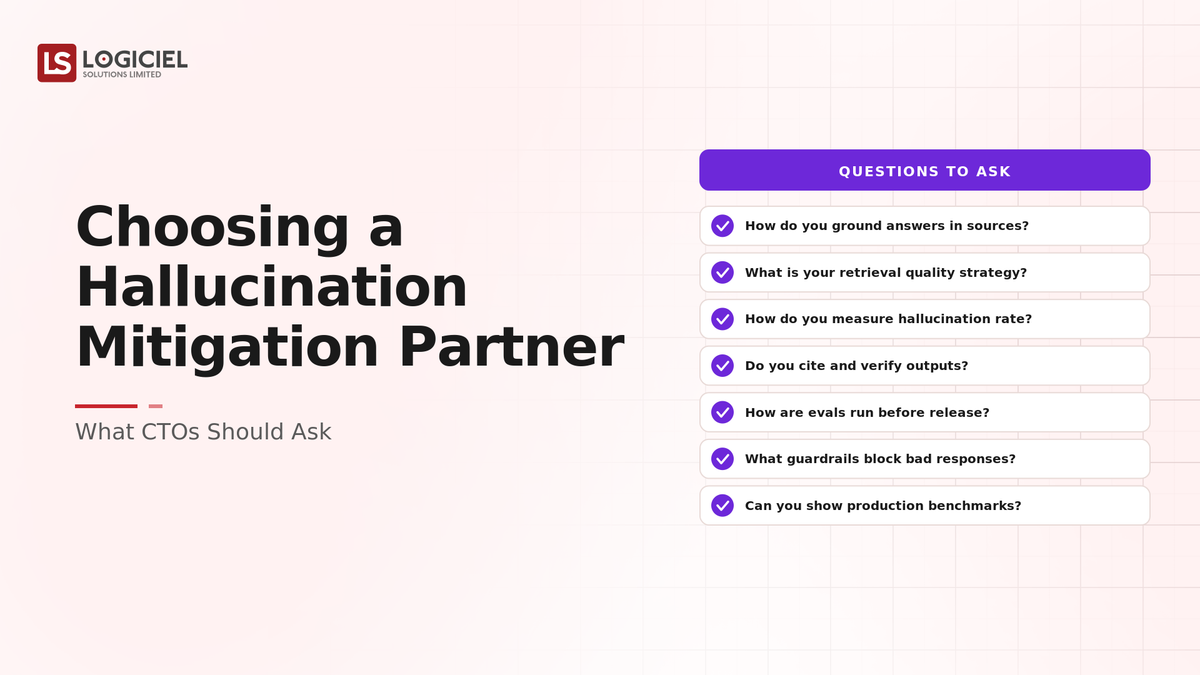 Choosing a Hallucination Mitigation Partner: What CTOs Should Ask
