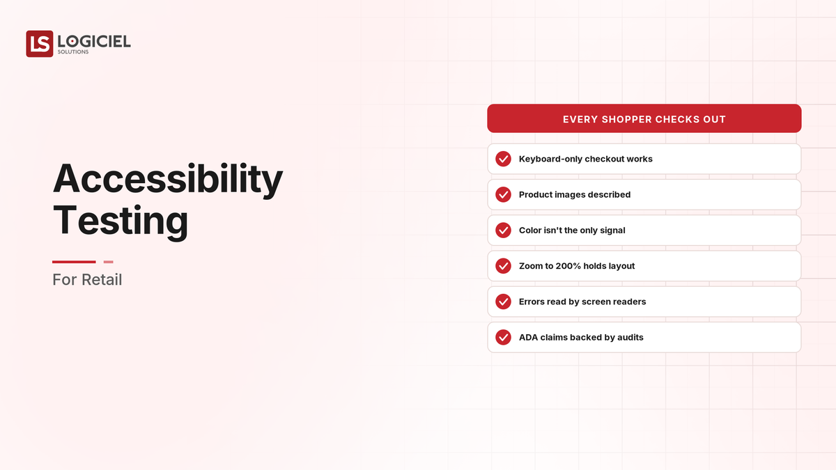 Accessibility Testing for Retail