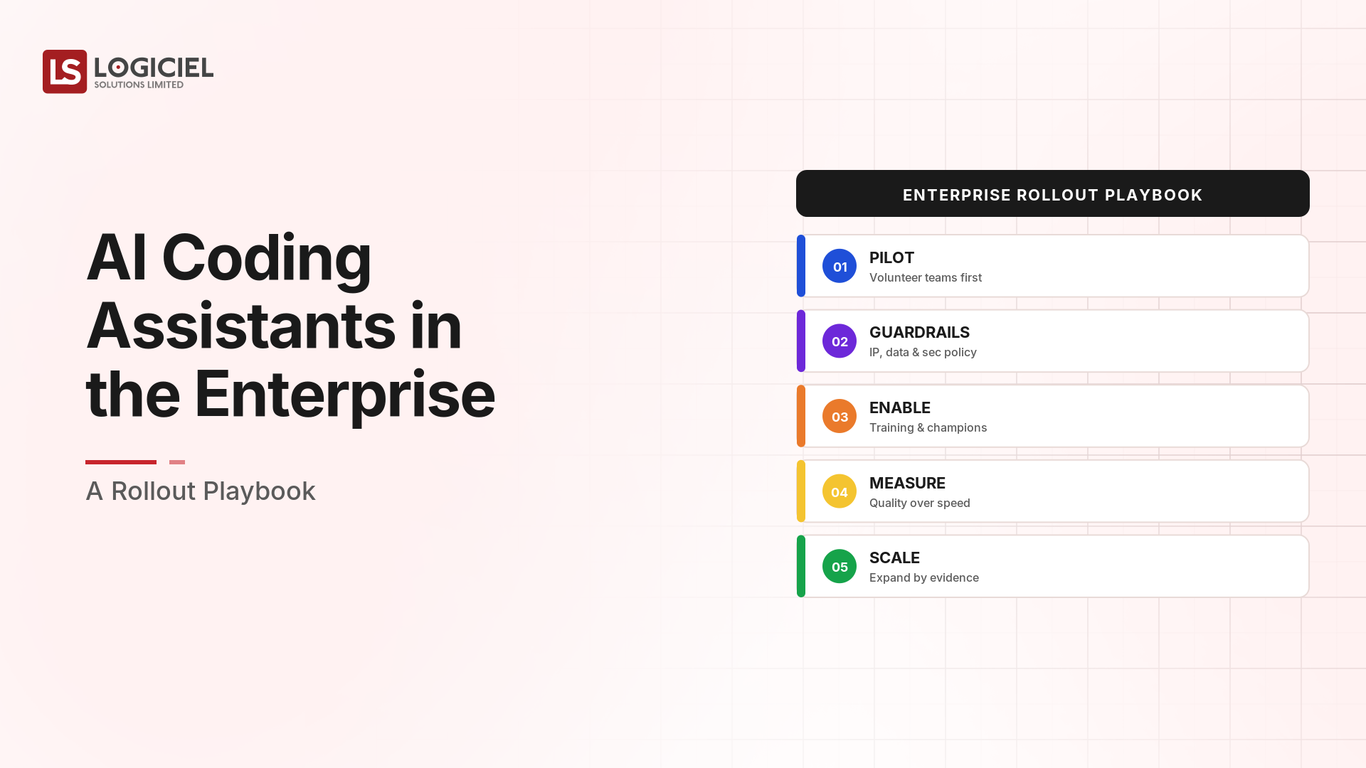 AI Coding Assistants in the Enterprise: A Rollout Playbook