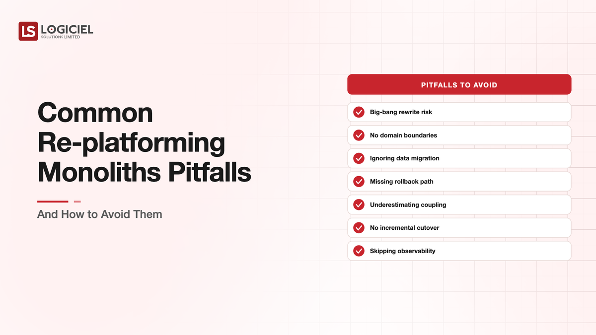 Common Re-platforming Monoliths Pitfalls (and How to Avoid Them)
