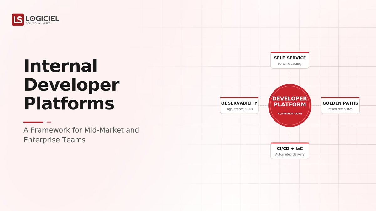 Internal Developer Platforms: A Framework for Mid-Market and Enterprise Teams