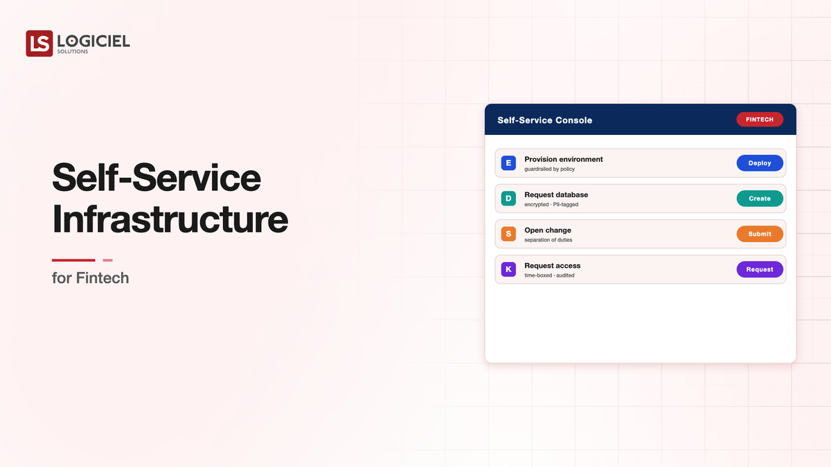 Self-Service Infrastructure for Fintech