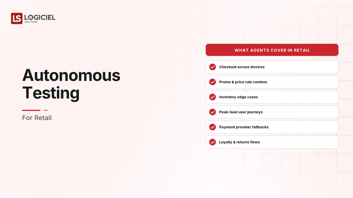 Autonomous Testing for Retail