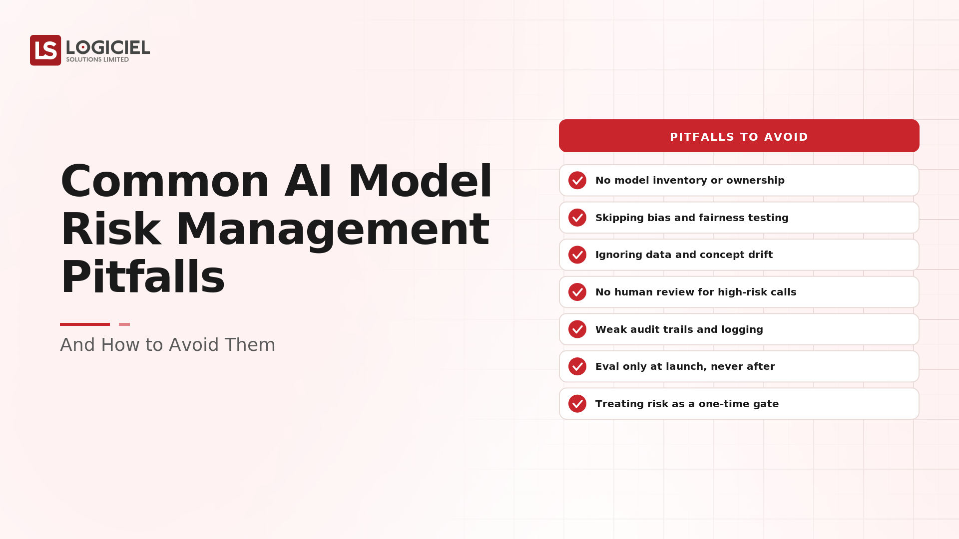Common AI Model Risk Management Pitfalls (and How to Avoid Them)