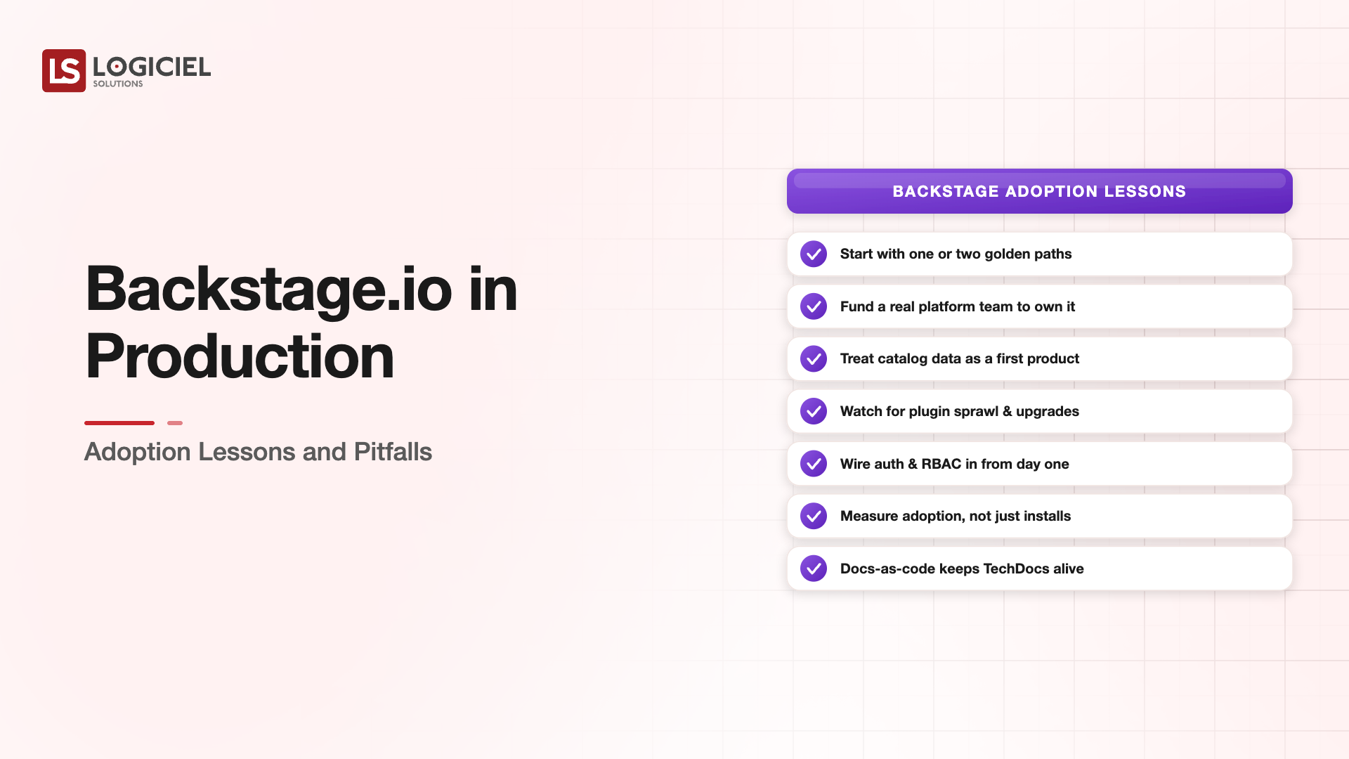 Backstage.io in Production: Adoption Lessons and Pitfalls